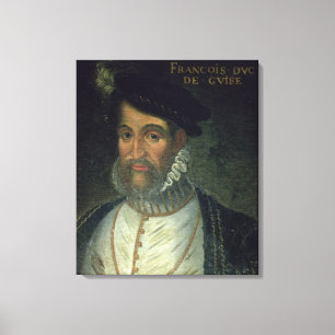 Impressão Em Tela Retrato de Francois, ò duque Guisa (1519-63) Fre