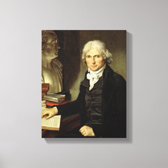 Impressão Em Tela Retrato de Francois Xavier Bichat (Frente)