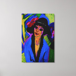 Impressão Em Tela "Retrato de Gerda" Masterícula c1914