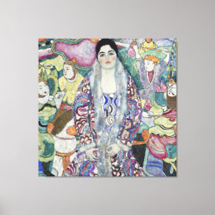 Impressão Em Tela Retrato de Gustav Klimt de Friederike Maria