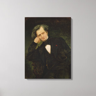 Impressão Em Tela Retrato de Hector Berlioz