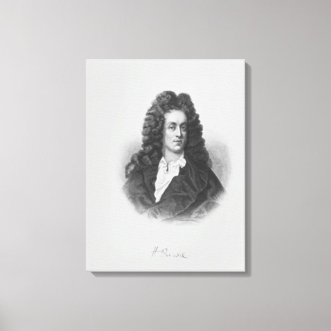 Impressão Em Tela Retrato de Henry Purcell (Frente)