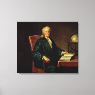 Impressão Em Tela Retrato de Isaac Newton, c.1726