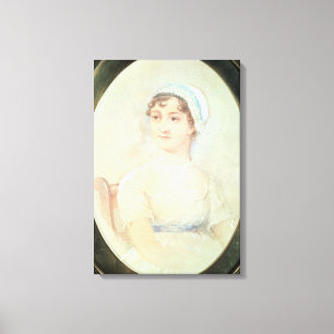 Impressão Em Tela Retrato de Jane Austen
