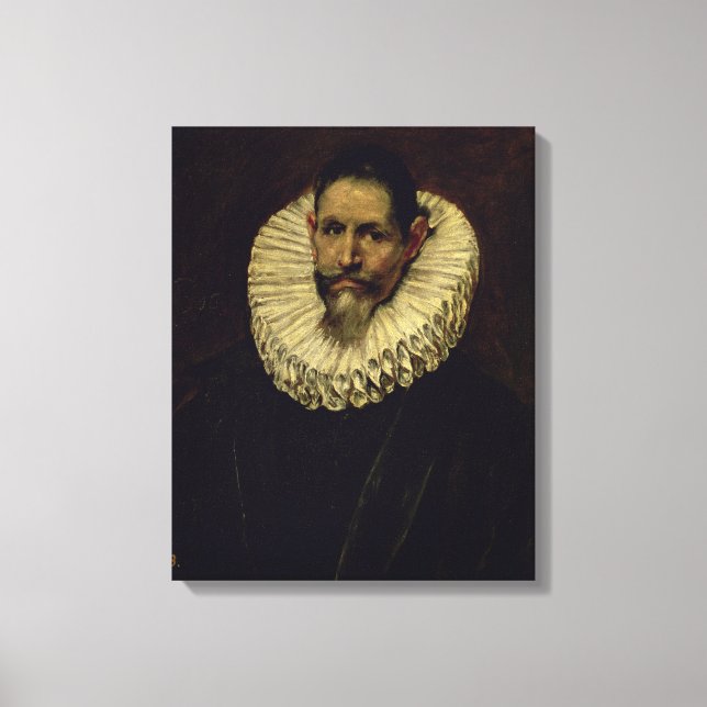 Impressão Em Tela Retrato de Jerônimo de Cevallos, c.1610 (Frente)