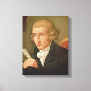 Impressão Em Tela Retrato de Joseph Haydn