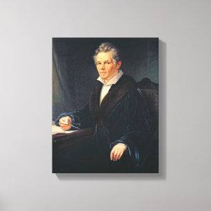 Impressão Em Tela Retrato de Karl Friedrich Schinkel, c.1880