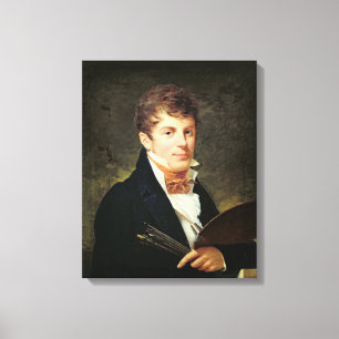 Impressão Em Tela Retrato de Lancelot Theodore Turpin de Crisse
