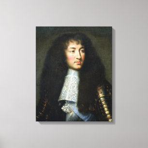 Impressão Em Tela Retrato de Louis XIV