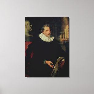 Impressão Em Tela Retrato de Ludovicus Nonnius