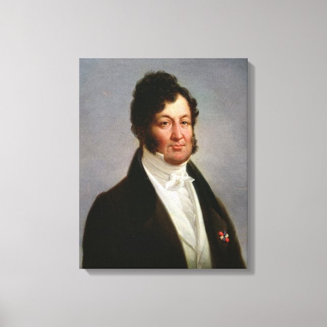 Impressão Em Tela Retrato de Luís-Philippe King da França (Frente)