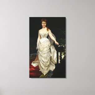 Impressão Em Tela Retrato de Mademoiselle X, 1873