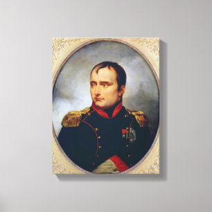 Impressão Em Tela Retrato de Napoleon mim, 1815