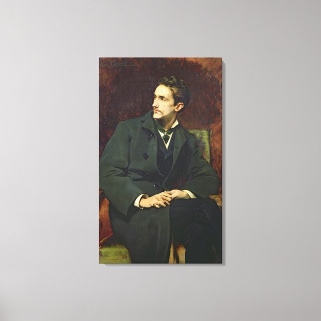 Impressão Em Tela Retrato de Robert (Frente)