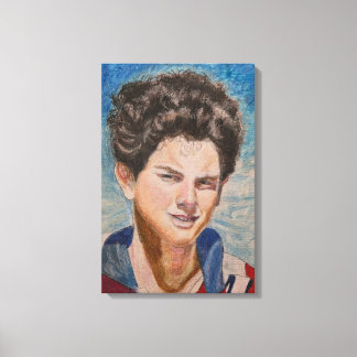 Impressão Em Tela Retrato de S. Carlos Acutis