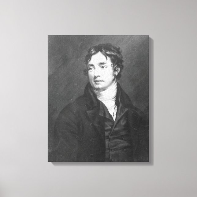 Impressão Em Tela Retrato de Samuel Taylor Coleridge (Frente)