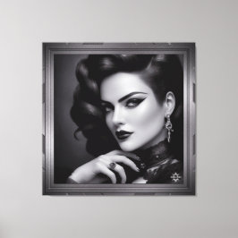 Impressão Em Tela Retrato de Spy Kalina Shepard por Xzendor7