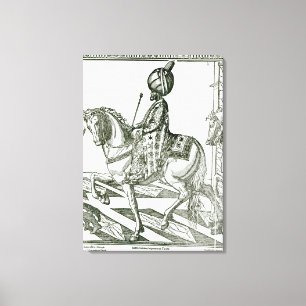 Impressão Em Tela Retrato de Suleiman o magnífico