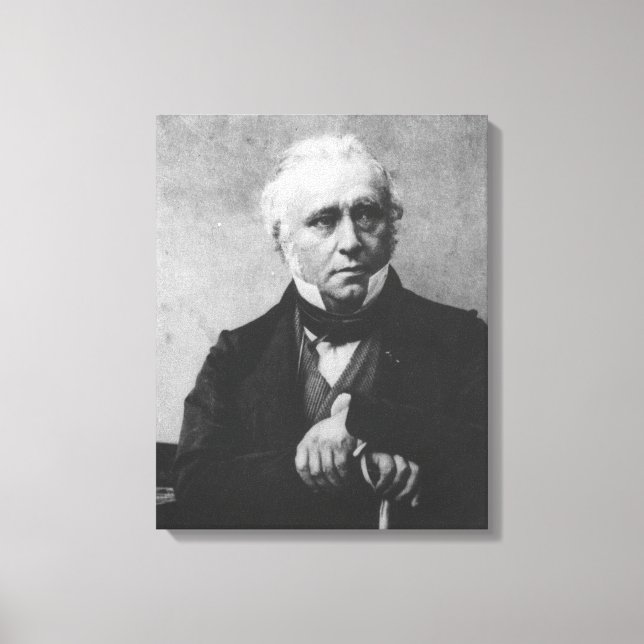 Impressão Em Tela Retrato de Thomas Babington Macaulay (Frente)