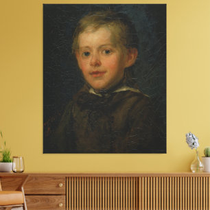 Impressão Em Tela Retrato de um Menino