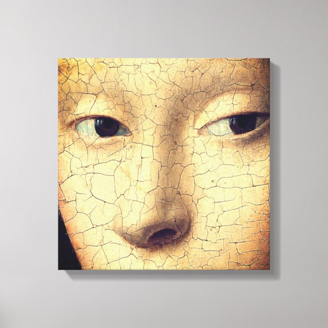 Impressão Em Tela Retrato de uma Menina (detalhe) (Frente)