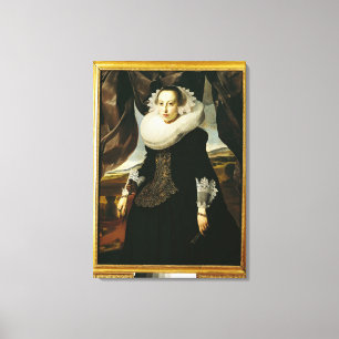 Impressão Em Tela Retrato de uma mulher holandesa nova