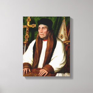 Impressão Em Tela Retrato de William Warham