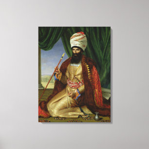 Impressão Em Tela Retrato do asker-Khan, embaixador de Persia