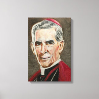 Impressão Em Tela Retrato do Beato Fulton J. Sheen