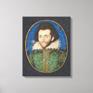 Impressão Em Tela Retrato do conde do Pembroke, 1617
