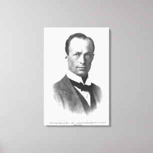 Impressão Em Tela Retrato do senhor Douglas Mawson