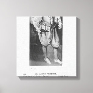 Impressão Em Tela Retrato do senhor Martin Frobisher