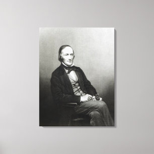 Impressão Em Tela Retrato do senhor Richard Owen