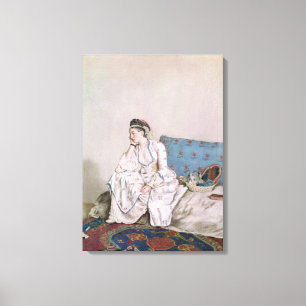 Impressão Em Tela Retrato do tiro de Mary