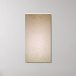 Impressão Em Tela Retrato feminino