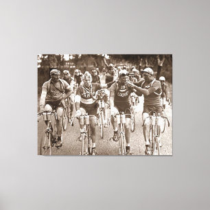 IMPRESSÃO EM TELA RETRATO INTIMADO DA TURA DE FRANÇA DE 1920