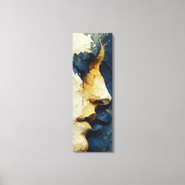 Impressão Em Tela Retrato Surrealista Moderno | Laço Fragmentado