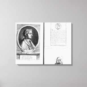 Impressão Em Tela Retratos de Horace Scipio Aemilianus