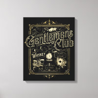 Retro Poster do Clube de Cavalheiros