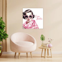 Retro Vintage Ciao Bella La Dolce Vita