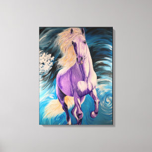 Impressão Em Tela Revelação do Cavalo Branco de Jesus 19:11