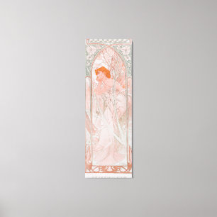 Impressão Em Tela Reverie du Soir (1899) apresentada por Alphonse Mu