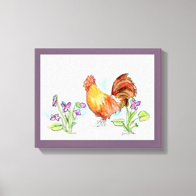 Impressão Em Tela Rhode Island (Frente)