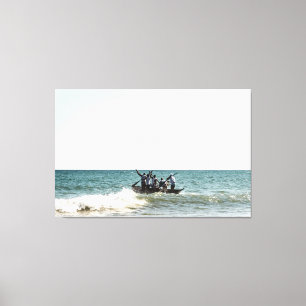 Impressão Em Tela Rhythmic Tides: The Rowing Crew