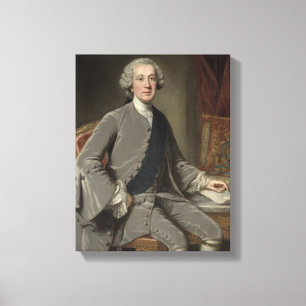 Impressão Em Tela Richard Grenville, templo do conde, c.1760