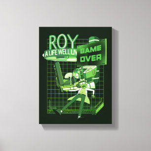 Impressão Em Tela RICK AND MORTY™   Roy Uma Vida Bem Vivida