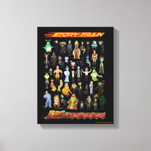 Impressão Em Tela RICK E MORTY™ Comboio