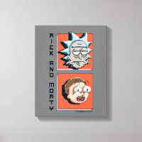 Rick Pixelverso e Gráfico do Painel Morty