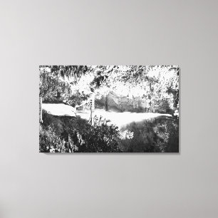 Impressão Em Tela Rio Multnomah Cai FotografiaColúmbia, OU 2