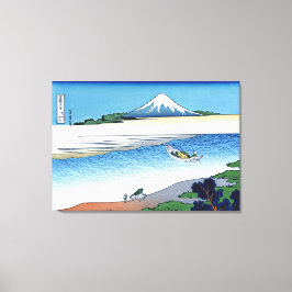 Impressão Em Tela Rio Tama na província de Musashi